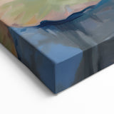 Electric Water Lily Wall Art - Tranquil Pond Scene with Soft Pastel Hues