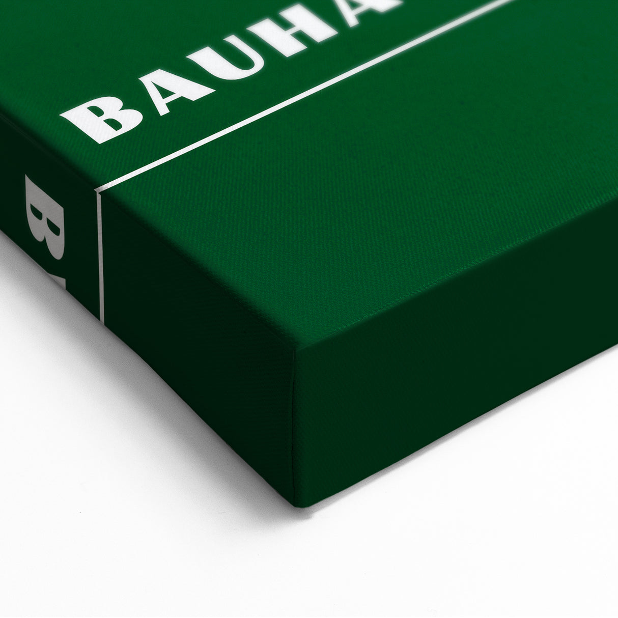 Bohemian Wall Art | Bauhaus Green Overlapping Arch Canvas | Eclectic Print