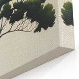 Electric Coastal House Wall Art - Tranquil Tree and Seaside Home Scene