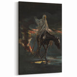 Dark Moody Wall Art - Dramatic Horse and Rider | Timeless Dark Prints