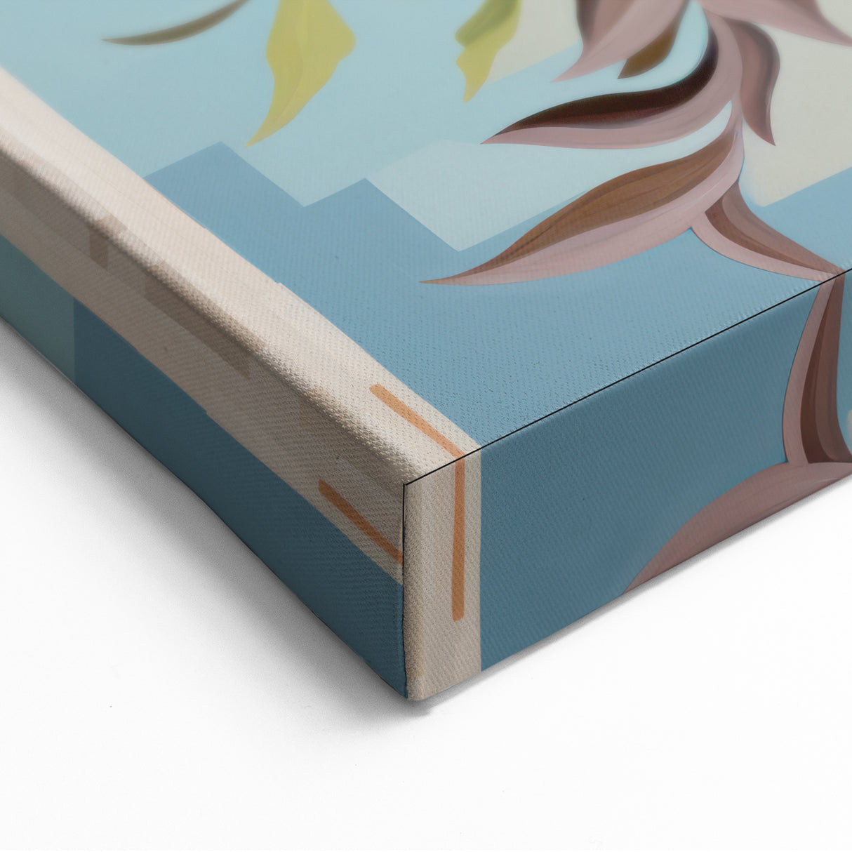 Electric Floral Wall Art - Vibrant Bouquet in Modern Vase with Pastel Hues