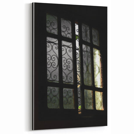 Vintage Window Rustic Wall Art – Farmhouse-Inspired Decor Print