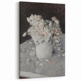 Elegant Moody Floral Art | Dark and Light Contrast for Timeless Interiors