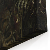 Dark Moody Nature Art | Dramatic Wildlife Scene for Moody Interiors