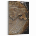 Rustic Woodcut Wall Art – Nature-Inspired Farmhouse Decor Print