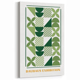 Bohemian Wall Art | Geometric Bauhaus Exhibition Print | Boho Decor Canvas