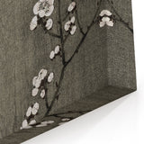 Dark Moody Wall Art - Lunar Blossom Elegance for Dramatic Interiors