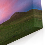 Nebraska Nature Art - Pastel Sunset Sky Panoramic Nebraska Canvas Prints
