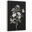 Dark Moody Wall Art - Floral Elegance with Butterfly for Dramatic Spaces