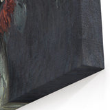 Dark Moody Wall Art - Dramatic Floral Still Life for Elegant Interiors