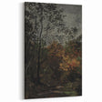 Dark Moody Wall Art - Serene Forest Landscape for Dramatic Interiors