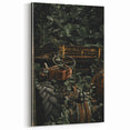 Dark Moody Wall Art - Hidden Forest Retreat for Dramatic Interiors