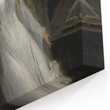 Dark Moody Wall Art - Gothic Guardian Angel Scene for Dramatic Interiors