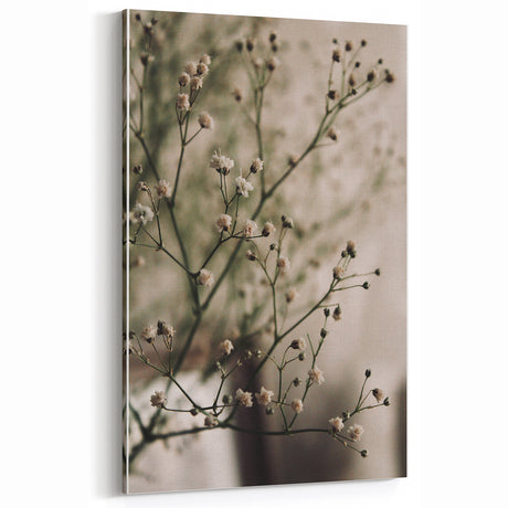 Rustic Floral Wall Art – Delicate Baby’s Breath for Vintage Decor