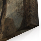 Dark Moody Wall Art | Serene Landscape with Figure in Dramatic Tones