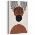 Bohemian Wall Art | Minimalist Geometric Circles Print | Boho Decor