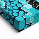 Abstract Electric Painting: Vibrant Electric Wall Art for Modern Spaces