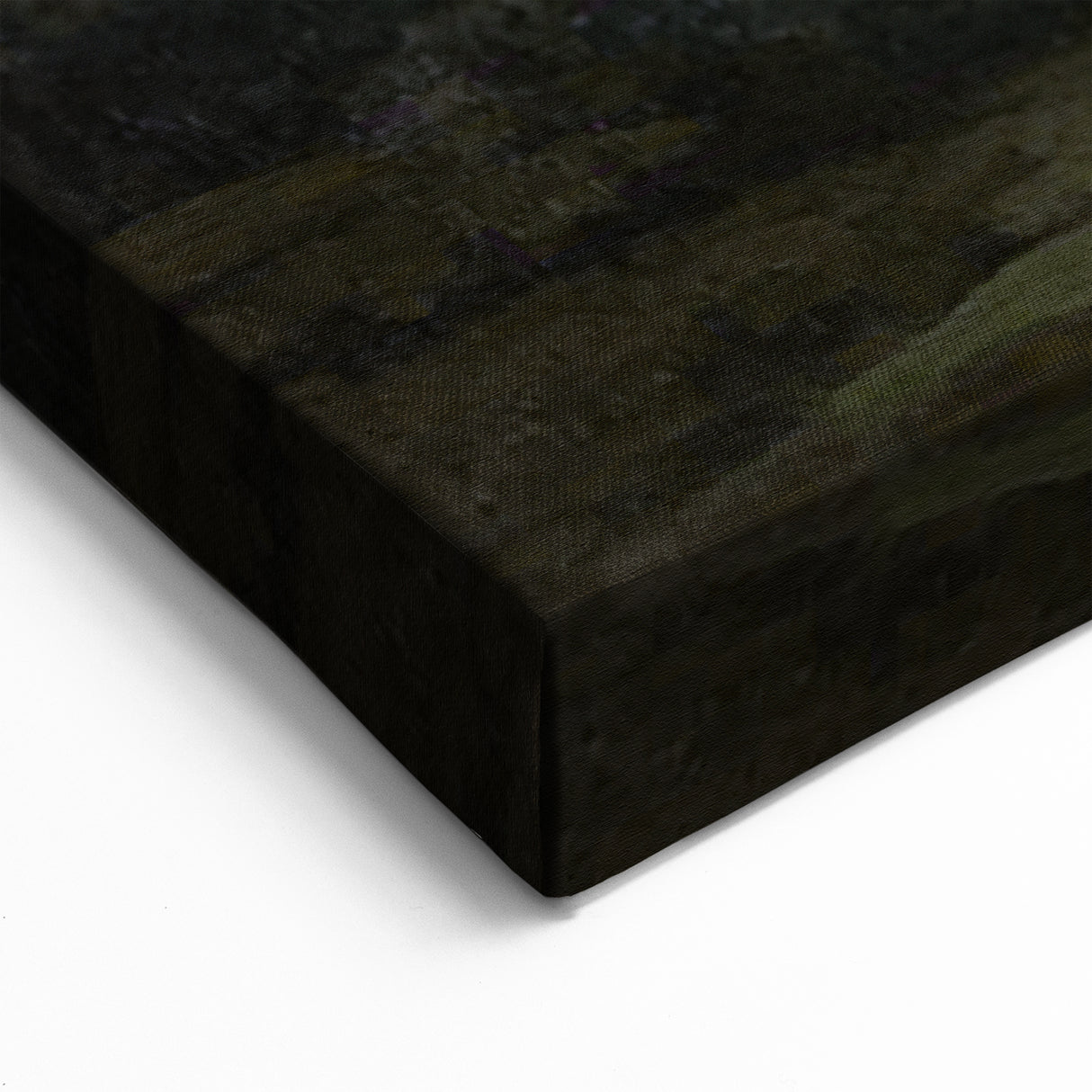 Dark Moody Landscape Art - Serene Atmospheric Hills for Timeless Decor