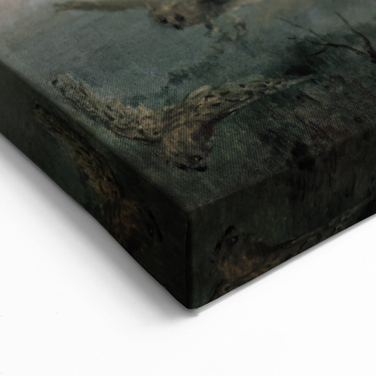 Dark Moody Fantasy Art - Enchanting Flying Carpet Scene for Home Decor