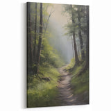 Electric Wall Art: Tranquil Forest Path in Modern Electric Decor