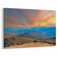 New Hampshire Scenic Art – White Mountains Sunset Canvas and Framed Prints