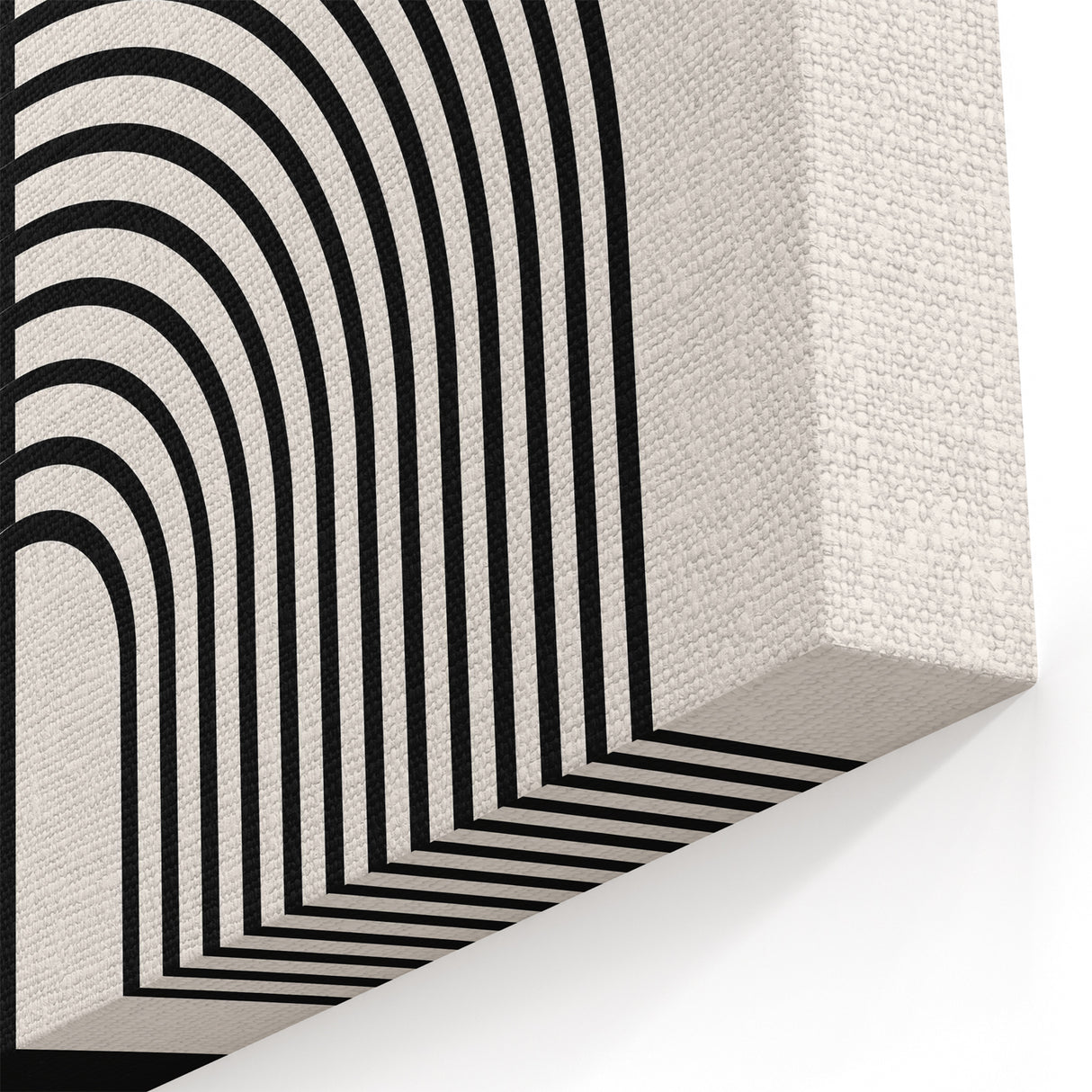 Bohemian Wall Art | Minimalist Black & White Arched Design | Boho Decor