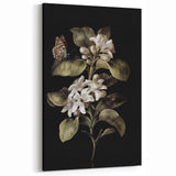 Dark Moody Wall Art: Timeless Botanical Art Print with Dramatic Tones