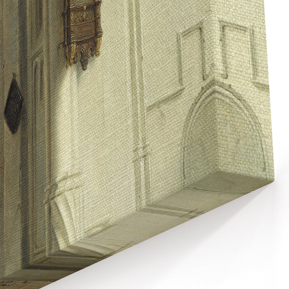 Dark Moody Wall Art Gothic Architectural Print for Dramatic Interiors