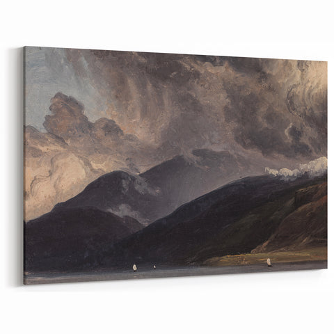 Moody Art Prints - Dark Mountain Scenery for Dramatic Wall Decor