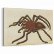 Grunge Spider Illustration - Vintage Grunge Aesthetic Canvas Print