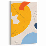 Boho Chic Abstract Art Print | Eclectic Bohemian Wall Art | Vibrant Design