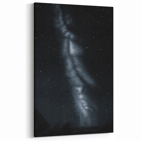Grunge Wall Art - Night Sky Starry Galaxy Print - Vintage Grunge Decor