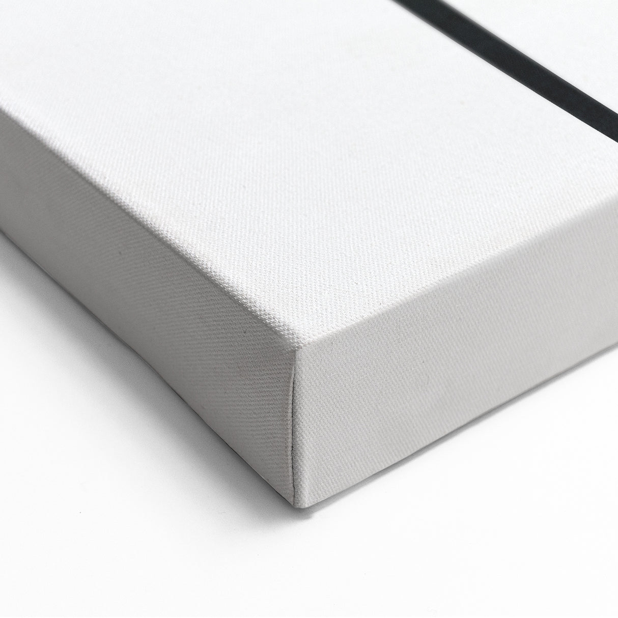 Minimalist Boho Wall Art | Black and White Abstract Canvas | Modern Decor