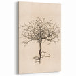 Grunge Wall Art | Vintage Tree Sketch | Abstract Grunge Botanical Print