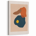 Boho Abstract Wall Art | Eclectic Bohemian Canvas | Earthy Tones