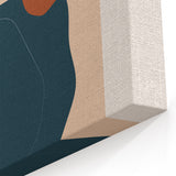 Boho Abstract Wall Art | Eclectic Bohemian Canvas | Earthy Tones