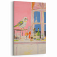 Electric Wall Art with Vibrant Parrot Design | Abstract Electric Decor