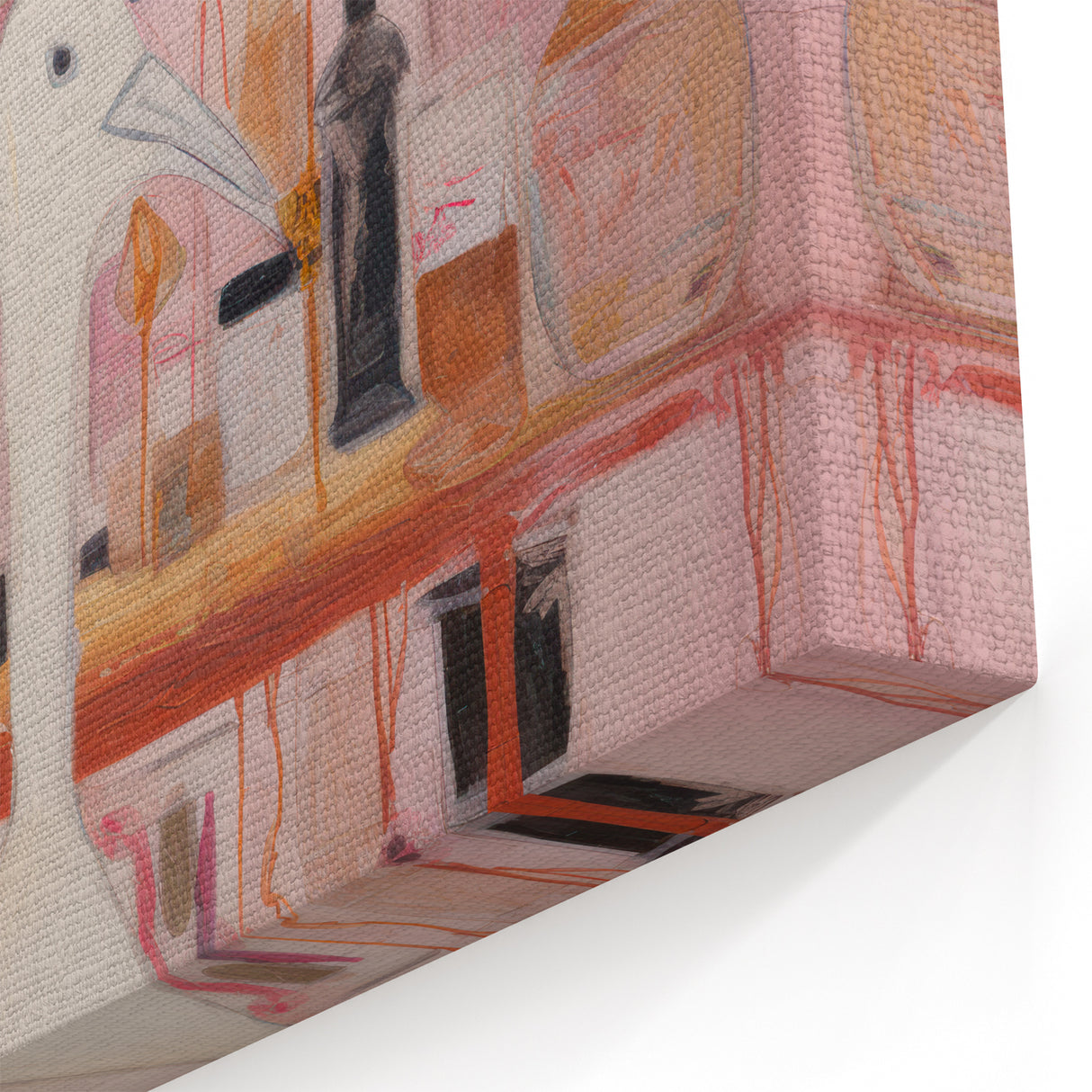Modern Electric Art with Dynamic Birds | Vibrant Abstract Wall Decor