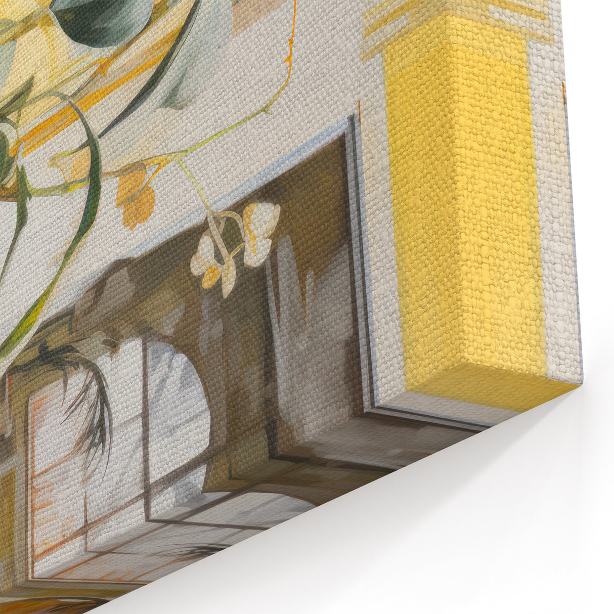 Electric Art with Bright Floral Design | Vibrant Modern Wall Decor