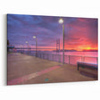 Mississippi River Art - Vibrant Sunset Bridge Canvas Prints