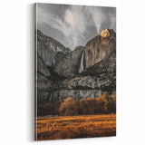 Rustic Mountain Waterfall Wall Art – Farmhouse Decor with Nature’s Beauty