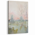 Electric Forest Landscape Wall Art | Serene Nature-Inspired Decor