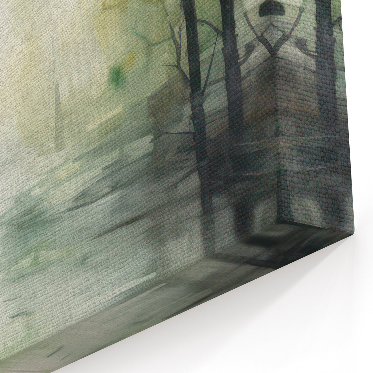 Misty Forest Electric Wall Art | Serene Nature-Inspired Decor