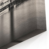Black and White Sacramento Tower Bridge – Timeless Cityscape Wall Art