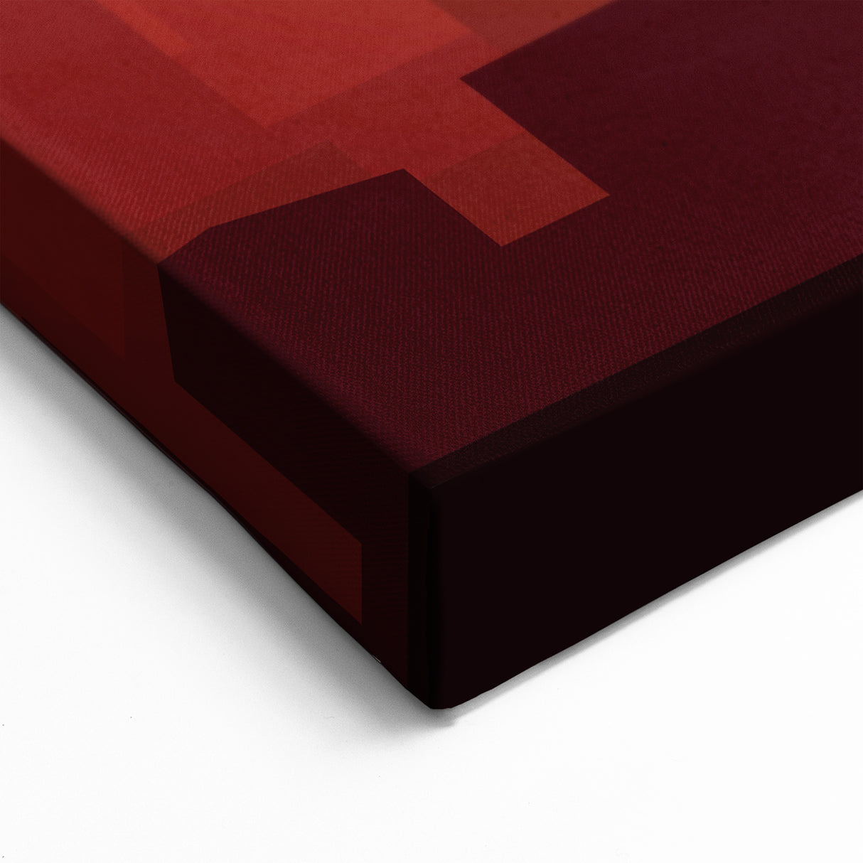 Minimalist Sacramento Skyline – Bold Red Sunset Cityscape Wall Art