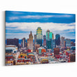 Kansas City Photography Art - Union Station Fountain Evening View