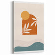 Bohemian Wall Art - Sunset-Inspired Boho Decor Canvas for Serene Spaces