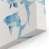 Watercolor Fish Coastal Wall Art – Ocean-Themed Nautical Print