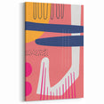 Bohemian Wall Art - Bold Eclectic Boho Decor Canvas for Vibrant Spaces