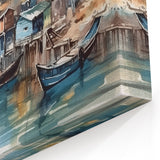 Seaside Artwork – Coastal Village Nautical Decor for Beach-Themed Homes